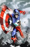 Captain America 11x17 print!