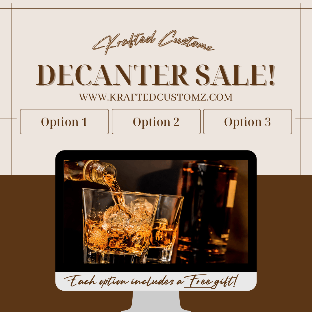 Image of Decanter + Drinking Glass Set