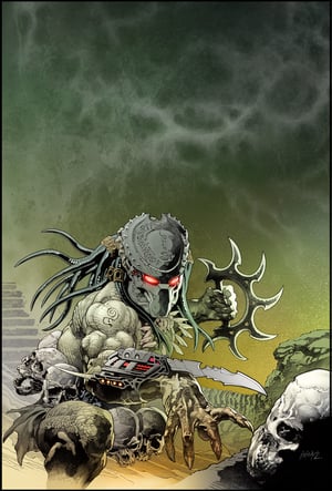 Image of Predator (Masked)- 13x19 LIMITED Print (signed) <font color="yellow">NEW</font>