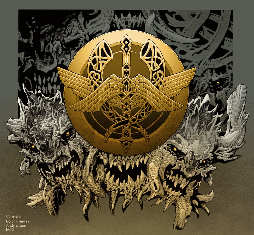 Image of MAGIC- Valkmira- 13x19 LIMITED Print (signed) <font color="orange">NEW</font>