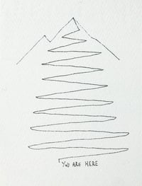 BALÁZS Soma: Ön itt áll no5. - cc. 10x14cm, 640 gsm 100% pamut akvarell papíron