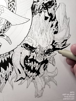 Image of MAGIC- Valkmira- 13x19 LIMITED Print (signed) <font color="orange">NEW</font>