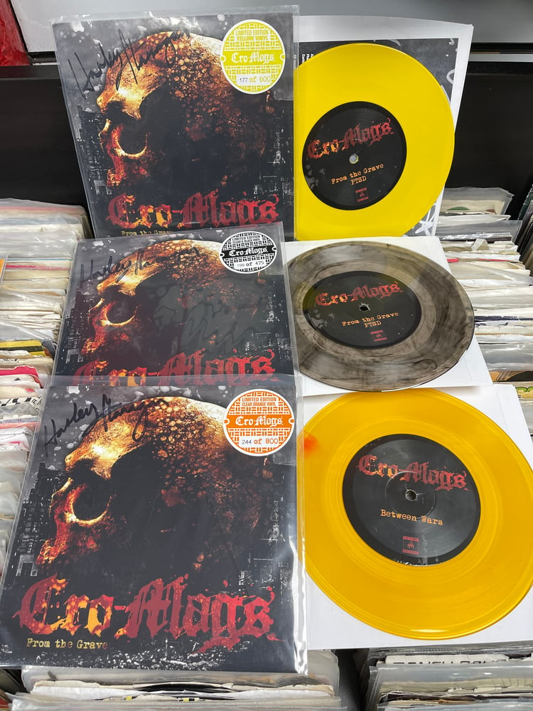 Image of Cro-Mags - From The Grave (signed colored vinyl)