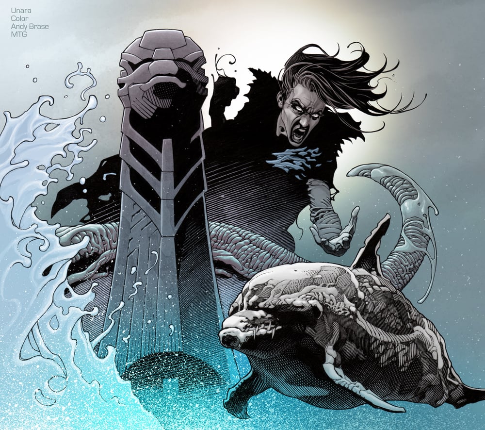 Image of MAGIC- Cosima: Legendary God- 13x19 LIMITED Print (signed) <font color="orange"></font>