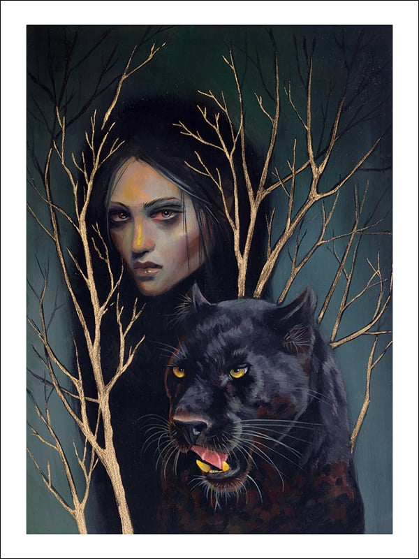 Jel Ena — "Dark Winter" Limited edition print