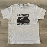 Kids Positive Vibration Record Player Shirt