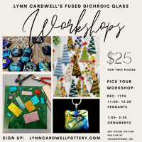Fused Dichroic Glass Workshops