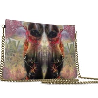 Image 3 of Twin Geisha leather crossbody bag