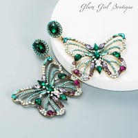 "You Give Me Butterflies" (Green Multi) GGB-P