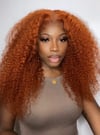 Ginger Orange Curly Wig