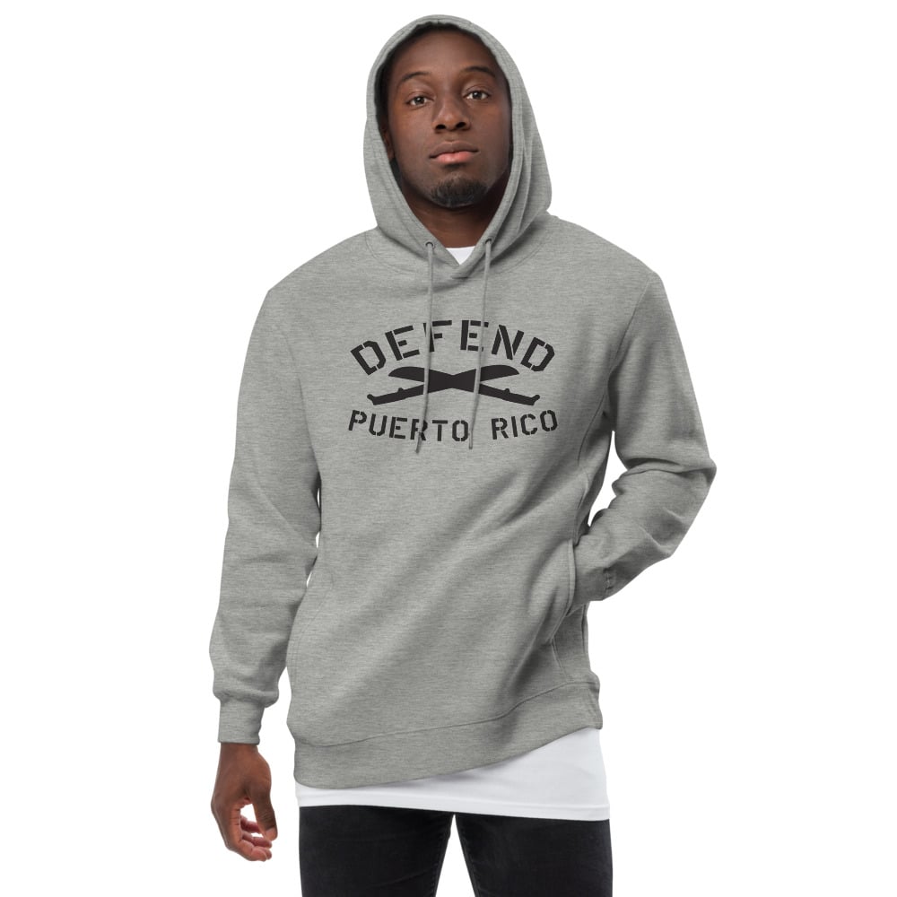 Defend Puerto Rico Unisex hoodie(Heather)