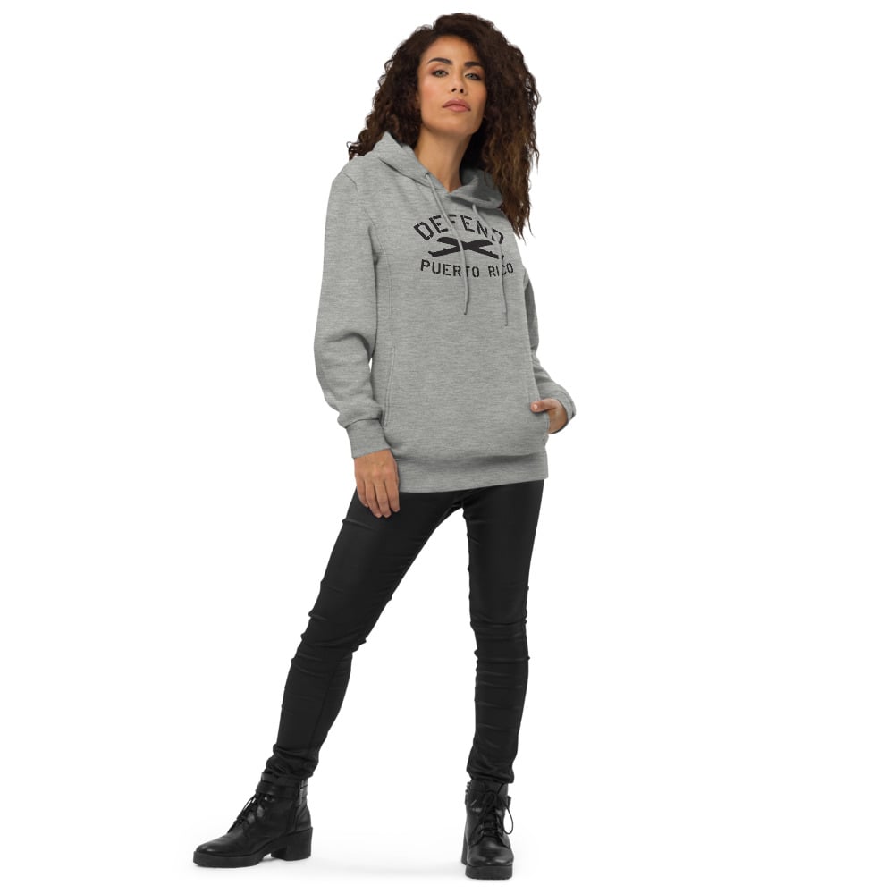 Defend Puerto Rico Unisex hoodie(Heather)