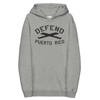 Image 4 of Defend Puerto Rico Unisex hoodie(Heather)