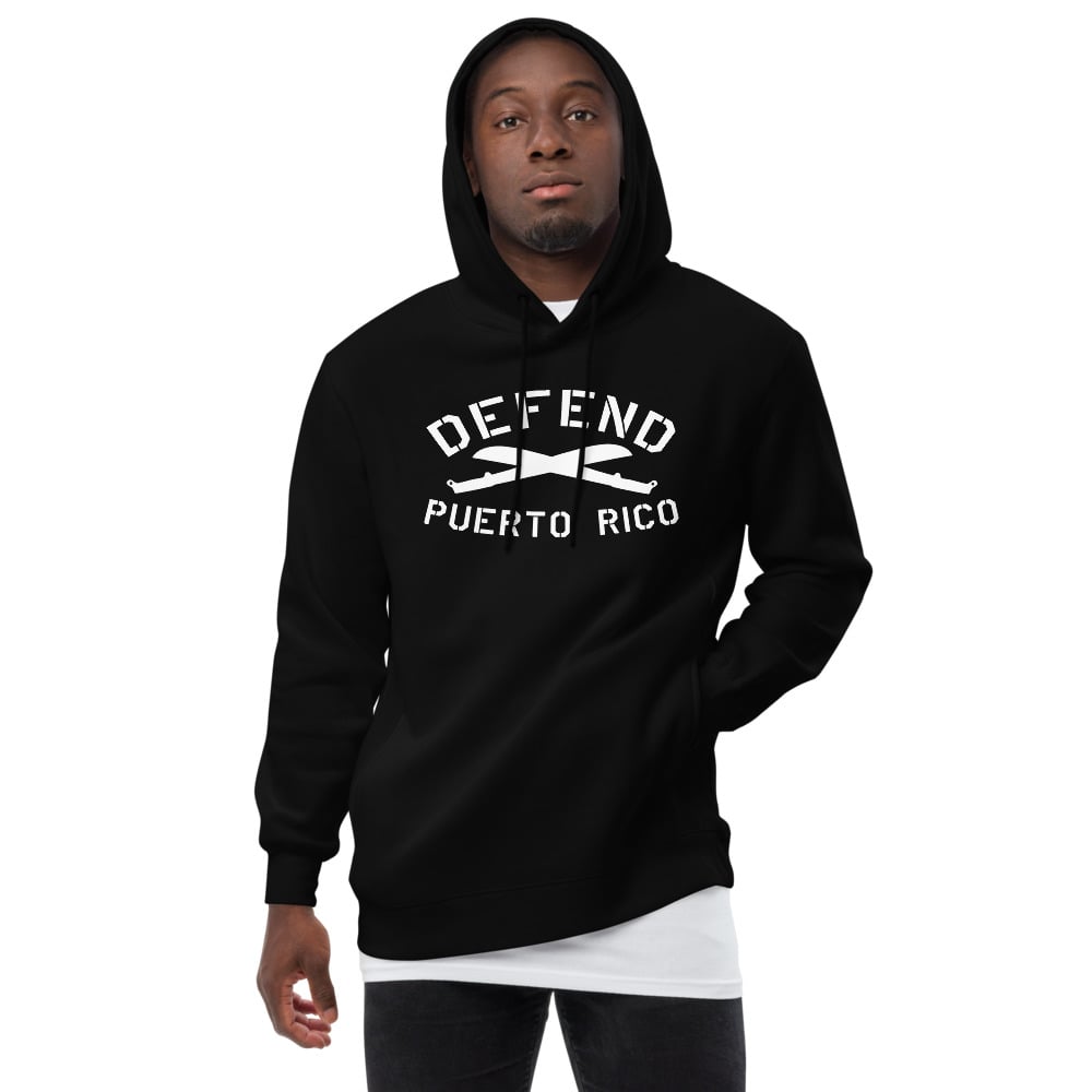 Image of Defend Puerto Rico Unisex hoodie