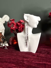 Image 2 of ‘The needle pit’ earrings 