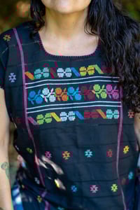 Image 3 of 100% Handmade Short Huipil. Amuzgos Oaxaca