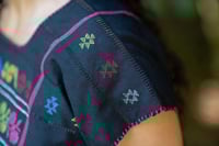 Image 4 of 100% Handmade Short Huipil. Amuzgos Oaxaca