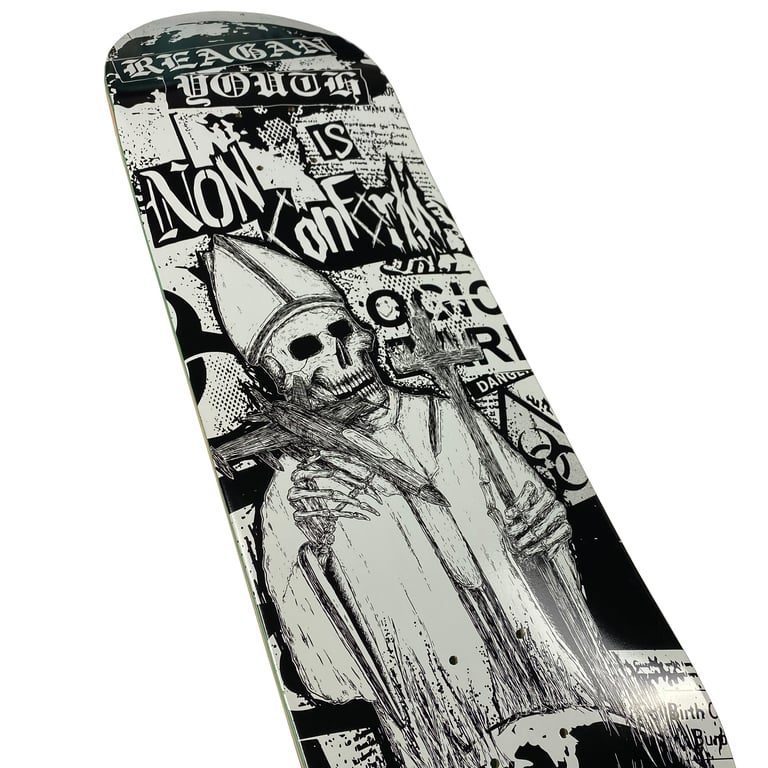 "Reagan Youth x Nonconform" Deck (diff. sizes) Image 3