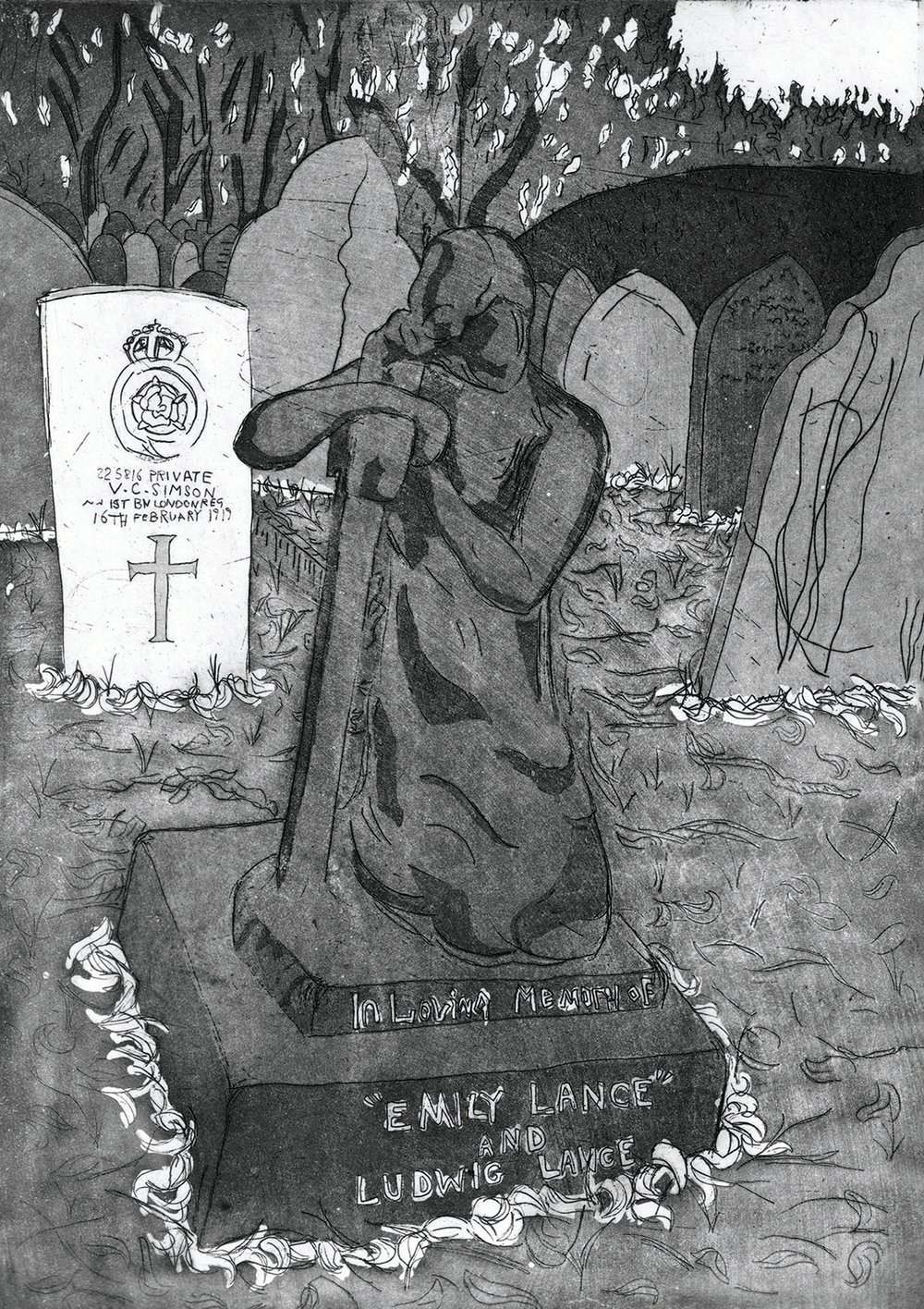 Image of Highgate Cemetery - Postcard Set 