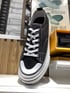 Six feet black canvas platform sneakers  Image 2