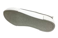 Image 5 of Six feet black canvas platform sneakers 