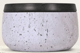 Image of Concrete Speckled Tins