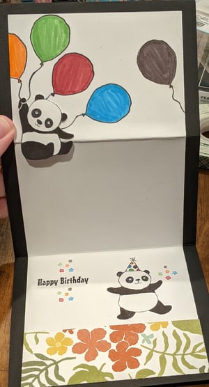 Image of Panda Birthday
