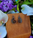 Image of Ammonite Fossil Earrings #5