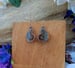 Image of Ammonite Fossil Earrings #5