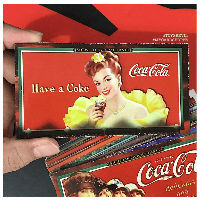 Image of Coca-Cola Signs of Good Taste Trading Cards