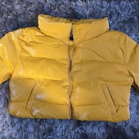 Image 5 of Crop Bubble Coat 