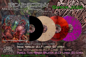 Image of Epicardiectomy – Abhorrent Stench Of Posthumous Gastrorectal Desecration -VINYLS-NEW