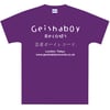 Geishab0y Records Logo T-Shirt - Purple