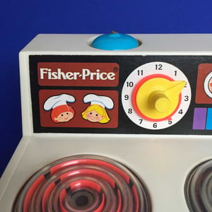 Image of Kitchen Set dinette Fisher Price avec boîte