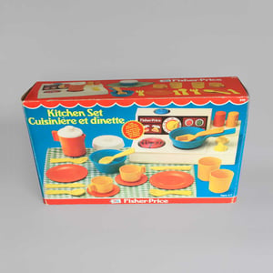 Image of Kitchen Set dinette Fisher Price avec boîte