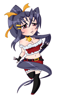 Image 2 of Christmas Akeno (Mini Die-Cut)