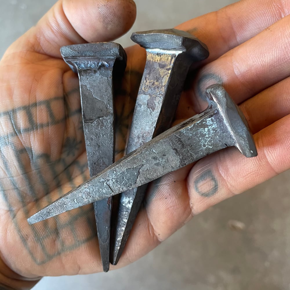 Image of Hand Forged Nail / two sizes 