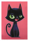 "Boo Boo Kitty" Giclee