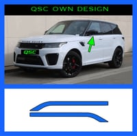 X2 Range Rover Sport Wing Mirror Stripe Stickers 