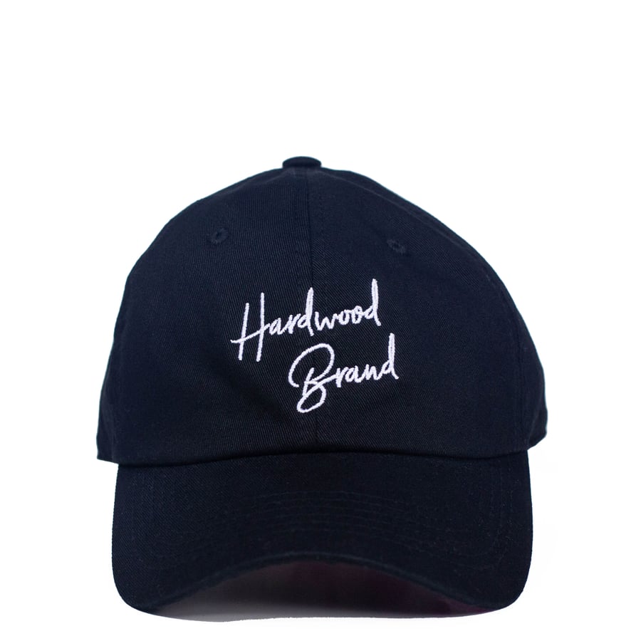 Image of Script Dad Hat (Black)