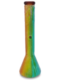 Image 4 of Rainbow Wax Melt 15" Waterpipe