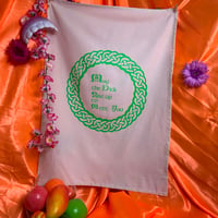 Image 1 of BUY ONE GET ONE FREE!! May the D*@k Rise up to meet you: Tea-Towel/Wall Hanging