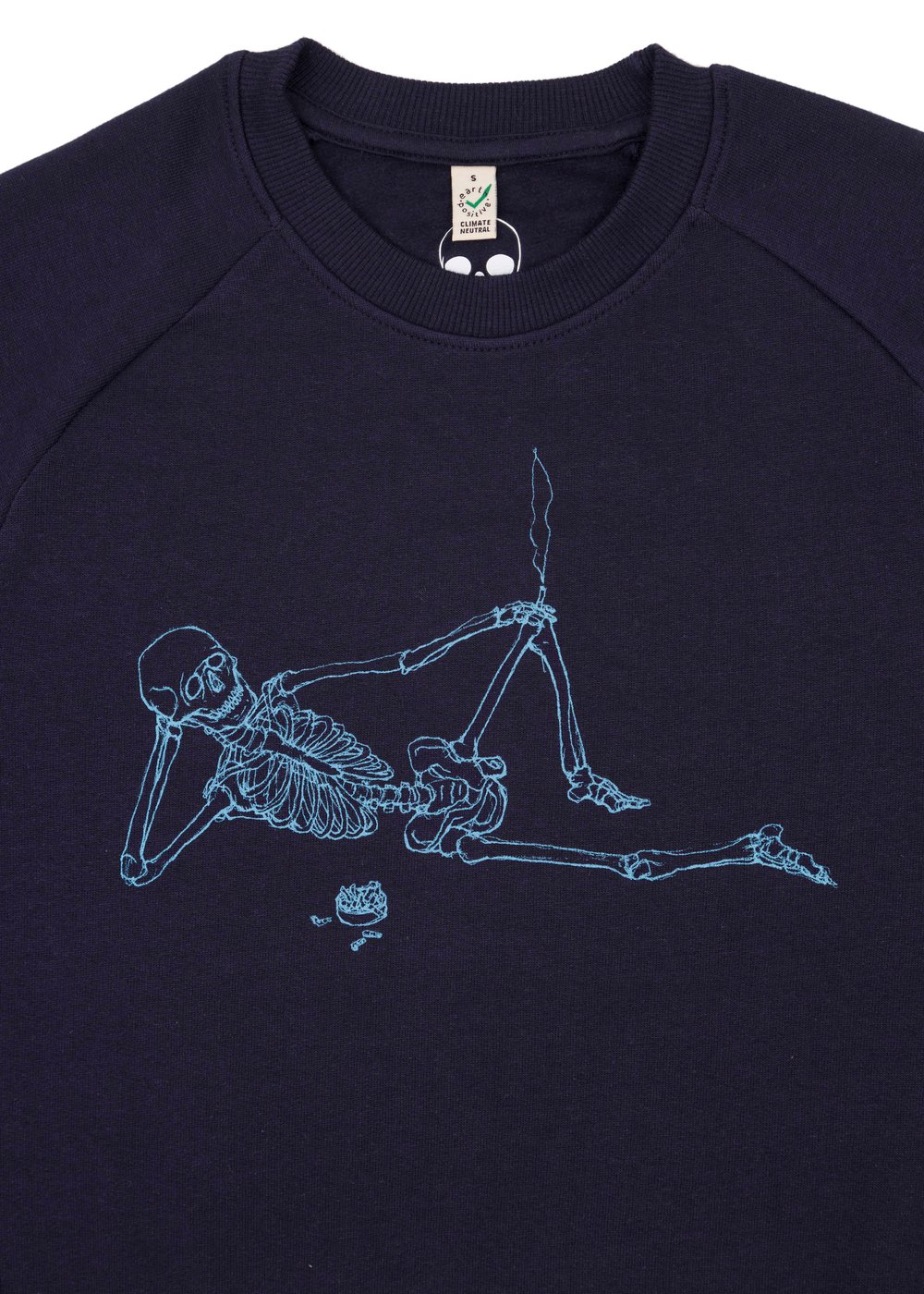 Deadend Unisex Navy Sweatshirt (Organic)