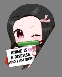 Chibi Nezuko Sign