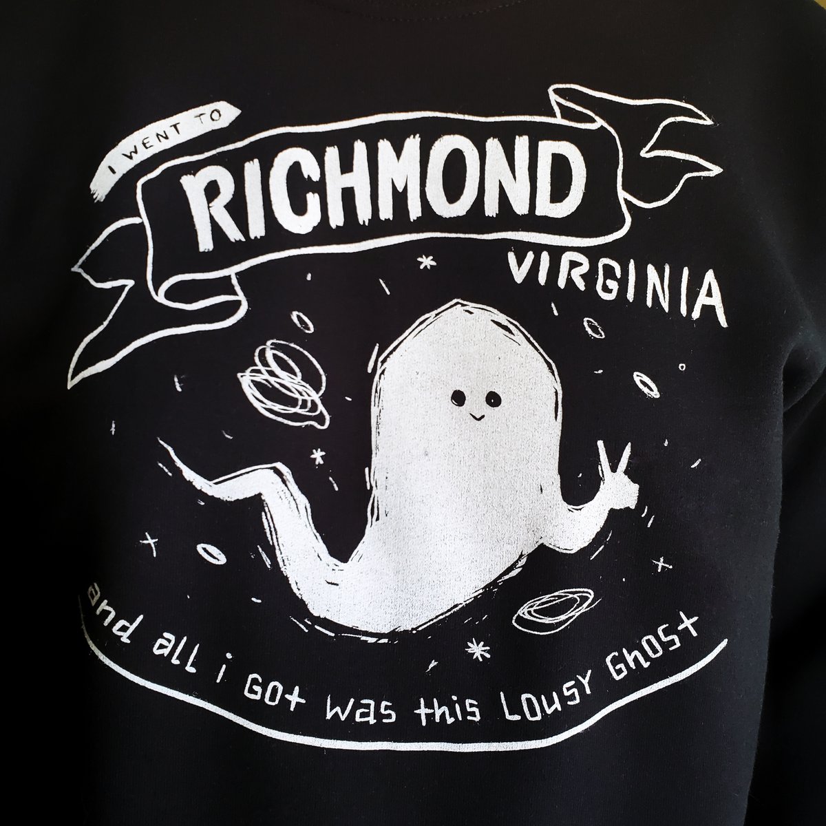 PREORDER- Richmond Souvenir Ghost - Crewneck Sweater 