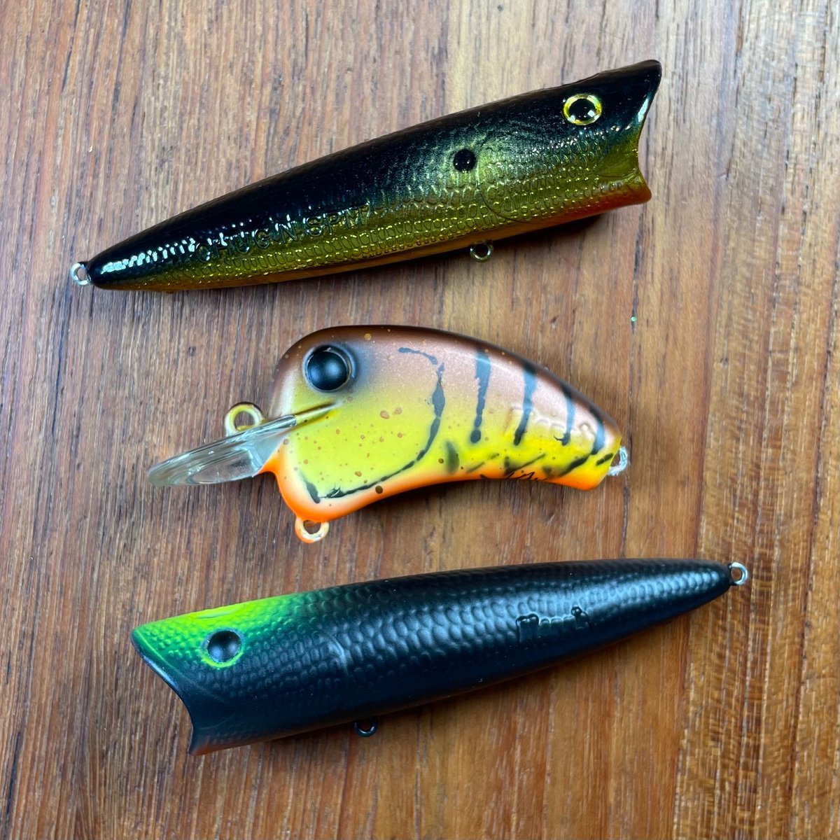 chug n spit fishing lure Mann's Blue & Chrome For Sale it walks Storm Rattlin' Saltwater Chug Bug