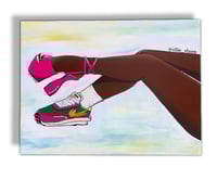 “Material Girl” Acrylic Painting 