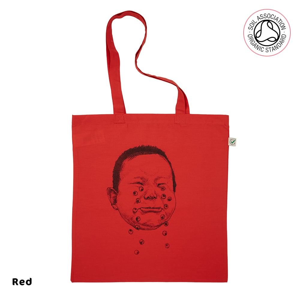 Cry Hard Tote Shopping Bag (Organic)