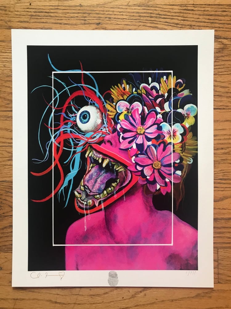 Image of 'Migraine' Giclee Fine Art Print (Artist Proofs)