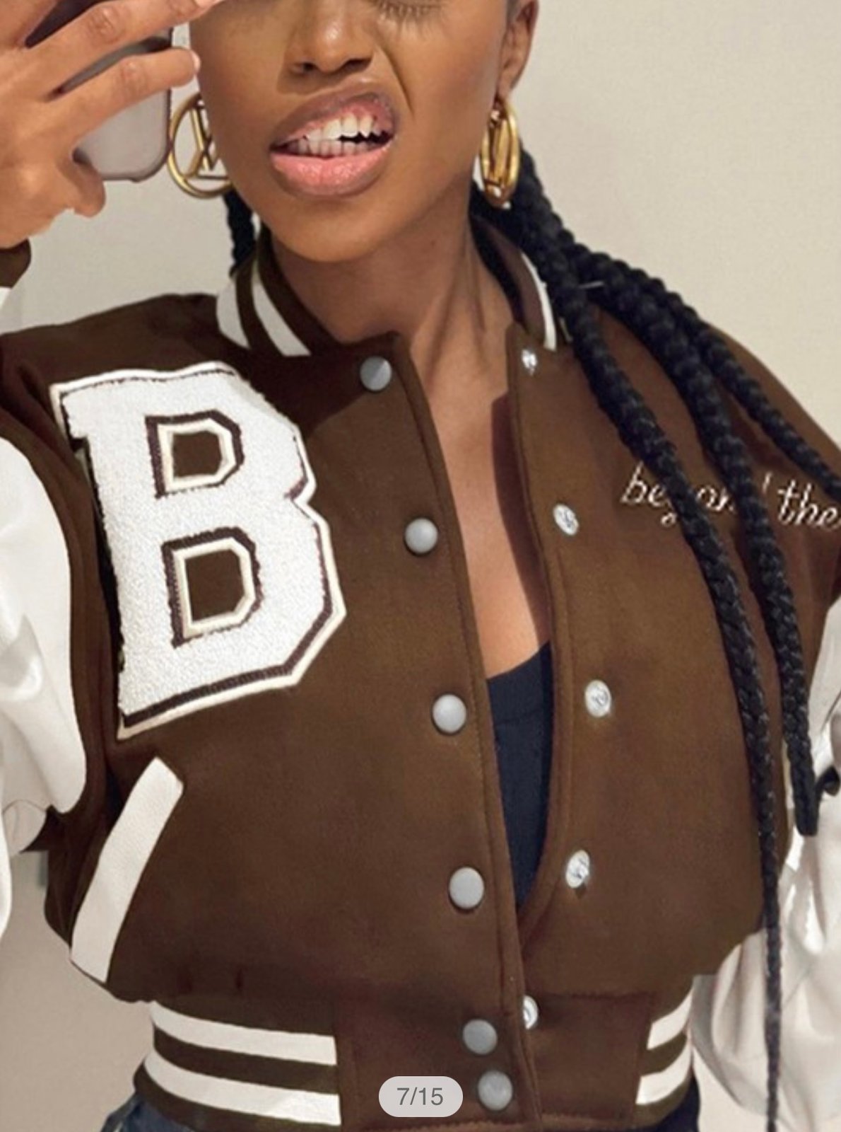 Drake Brown Varsity Jacket | Drake Suede Leather Bomber Jacket
